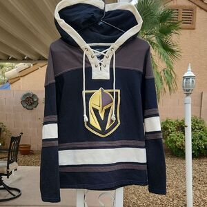Men's Black and Gold Vegas Golden Knights Hoodie